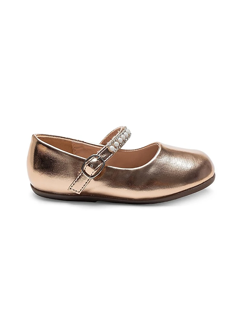 Baby Girl's Margot Pearl Band Flats