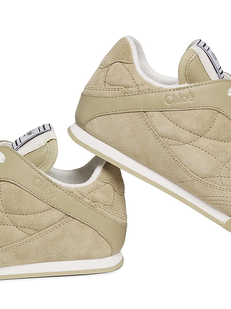 Kick Quilted Low-Top Sneakers