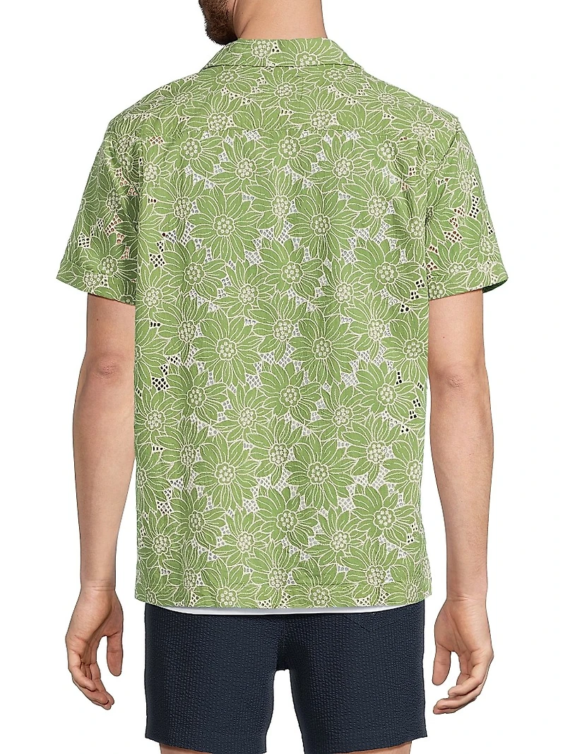 Tyler Sunflower Cotton Shirt