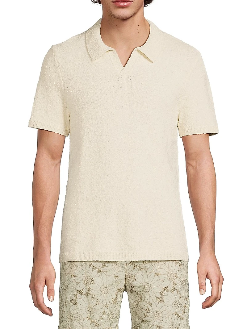 Heath Textured Polo Shirt
