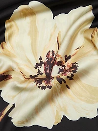 Raban Floral Satin Maxi Dress