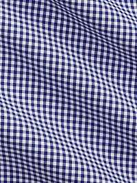 Micro-Gingham Cotton Shirt