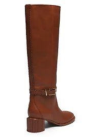 Eddie 70MM Leather Riding Boots