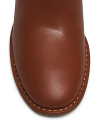 Eddie 70MM Leather Riding Boots