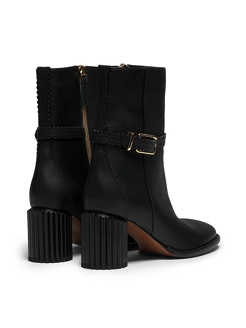 Eddie 70MM Leather Low Boots