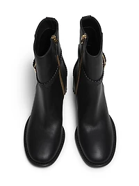 Eddie 70MM Leather Low Boots