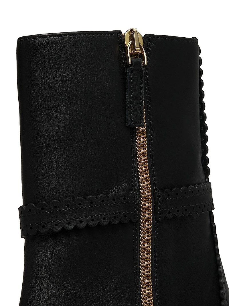 Eddie 70MM Leather Low Boots