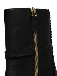 Eddie 70MM Leather Low Boots