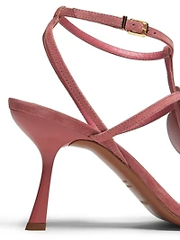 Orchid 85MM Suede Sandals