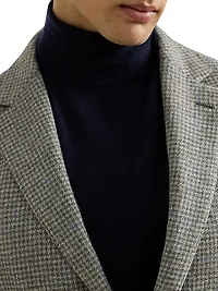 Kent Hand-Tailored Houndstooth Jacket