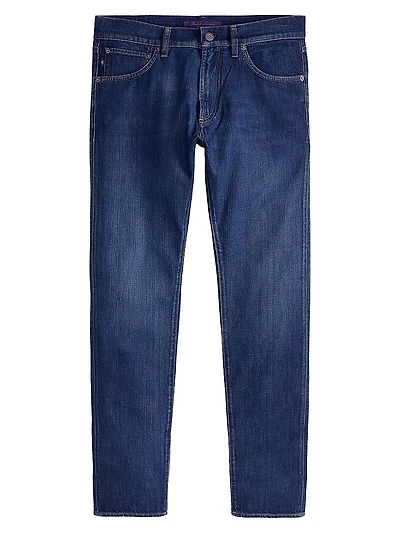 Denim Slim Five-Pocket Jeans