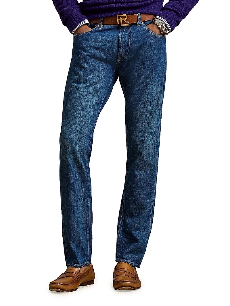 Denim Slim Five-Pocket Jeans