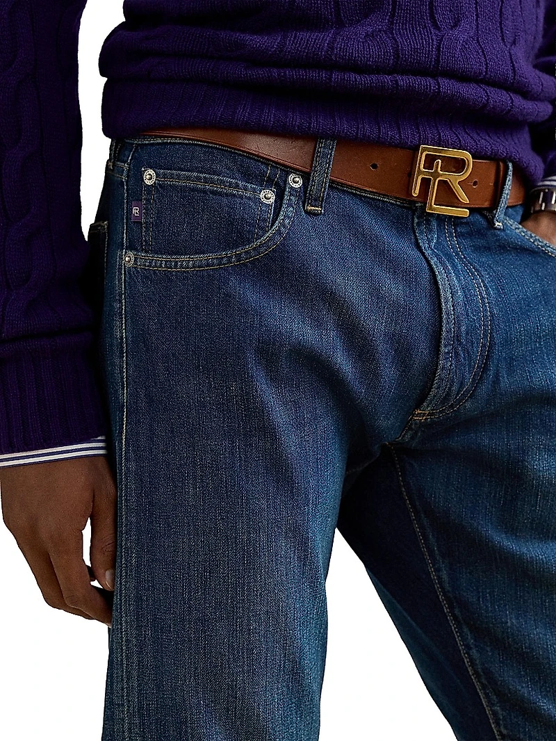Denim Slim Five-Pocket Jeans