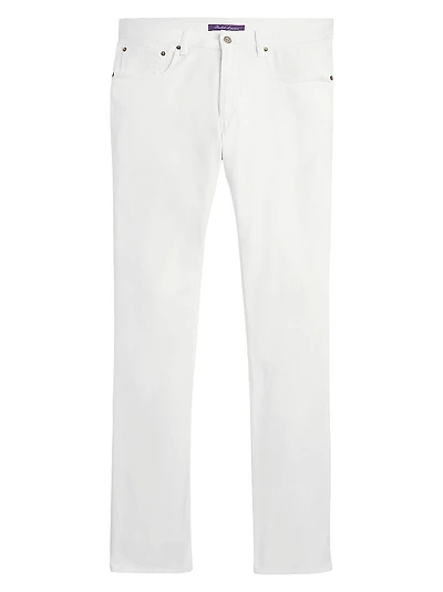Slim-Fit Stretch Twill Pants