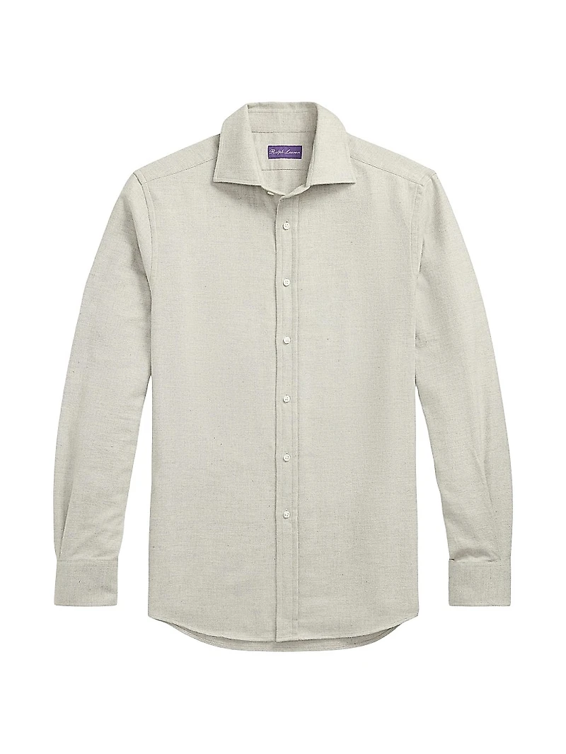 Herringbone Flannel Shirt