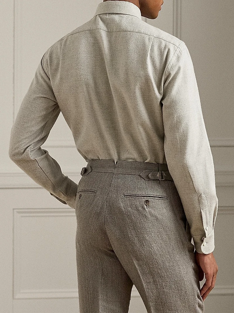 Herringbone Flannel Shirt