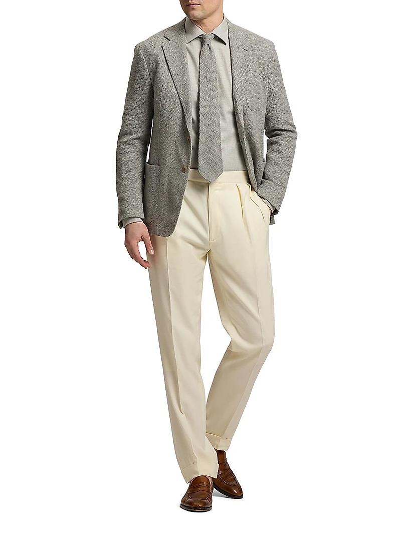 Herringbone Flannel Shirt