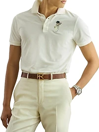 Custom Slim-Fit Polo Bear Shirt
