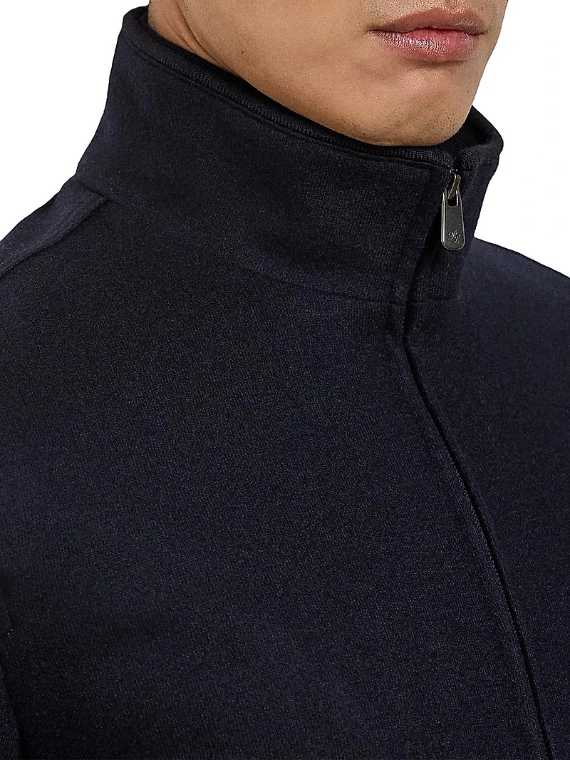 Felton Cashmere-Blend Bomber Jacket