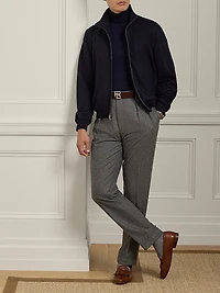 Felton Cashmere-Blend Bomber Jacket
