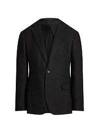 Kent Hand-Tailored Herringbone Sportcoat