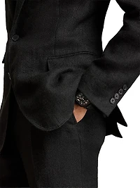Kent Hand-Tailored Herringbone Sportcoat