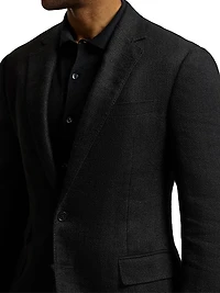 Kent Hand-Tailored Herringbone Sportcoat
