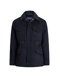 Ripley Wool-Cashmere Four-Pocket Jacket