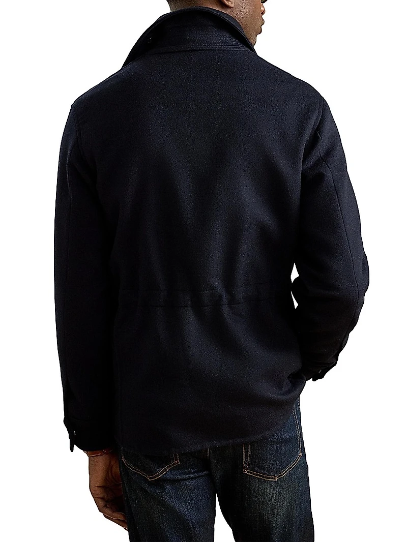 Ripley Wool-Cashmere Four-Pocket Jacket