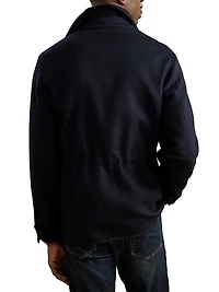 Ripley Wool-Cashmere Four-Pocket Jacket