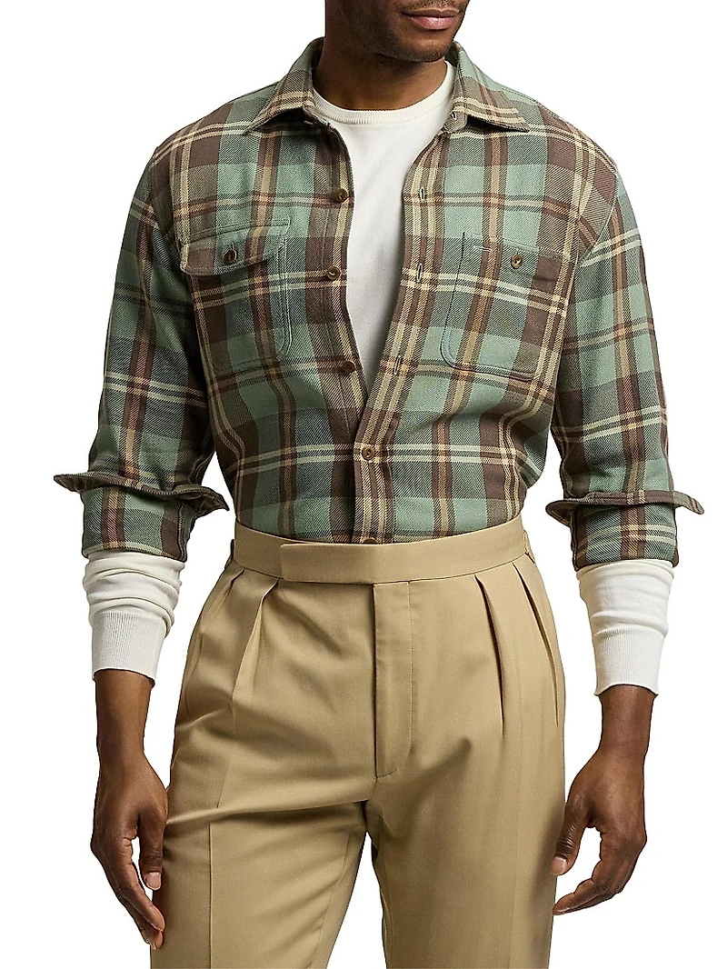 Plaid Twill Shirt