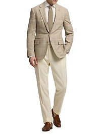 Kent Windowpane Check Wool-Blend Sport Coat