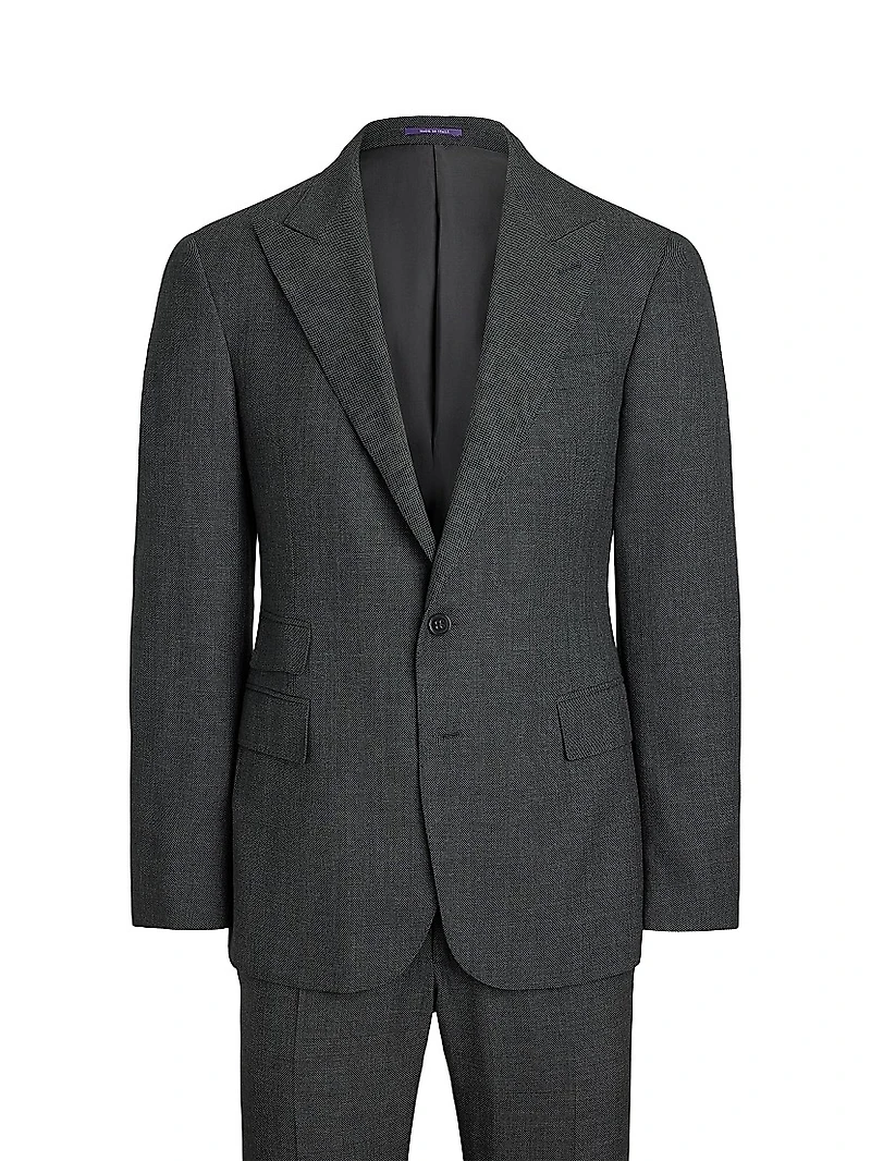 Gregory Hand-Tailored Birdseye Suit