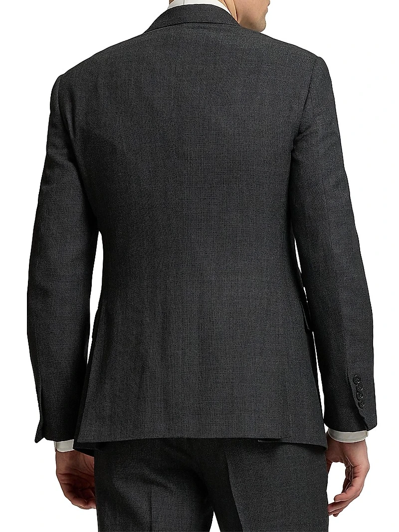 Gregory Hand-Tailored Birdseye Suit