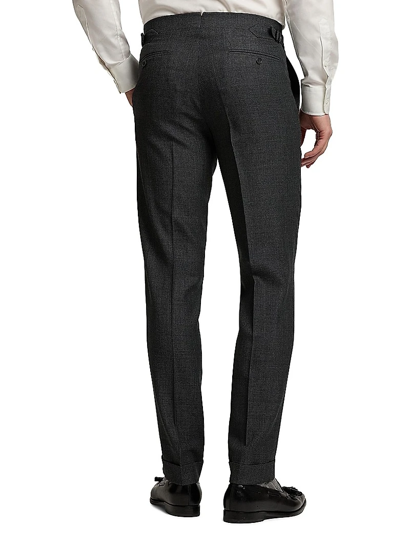 Gregory Hand-Tailored Birdseye Suit
