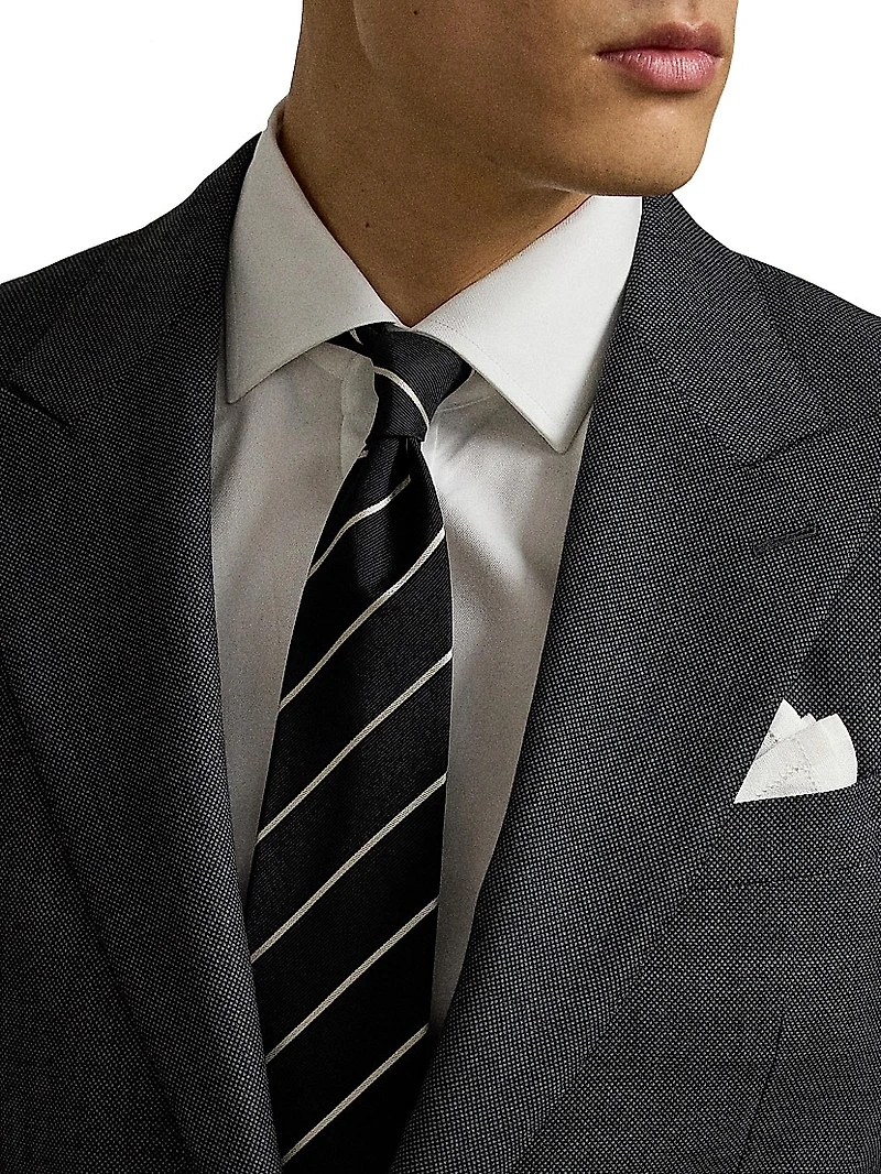 Gregory Hand-Tailored Birdseye Suit