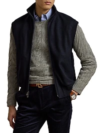 Felton Cashmere-Blend Vest