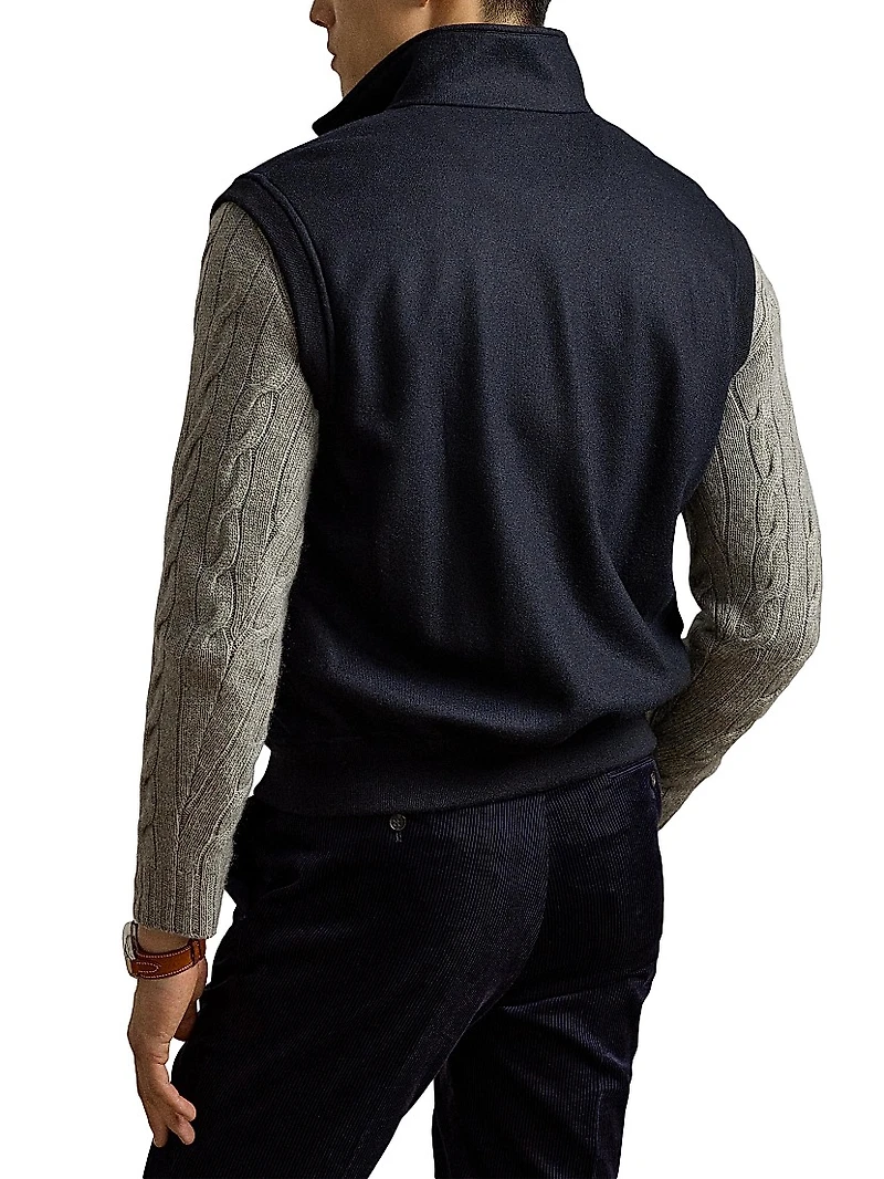 Felton Cashmere-Blend Vest