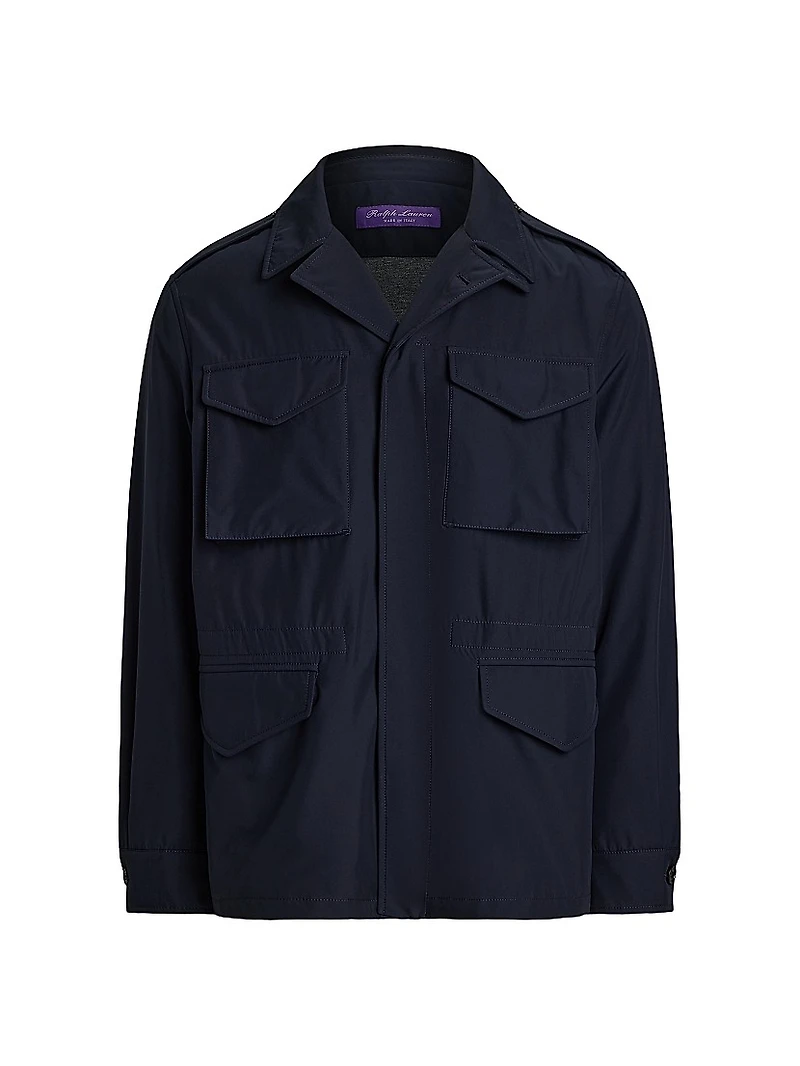 Silk Performance Shirt Jacket