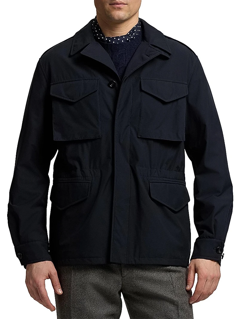 Silk Performance Shirt Jacket