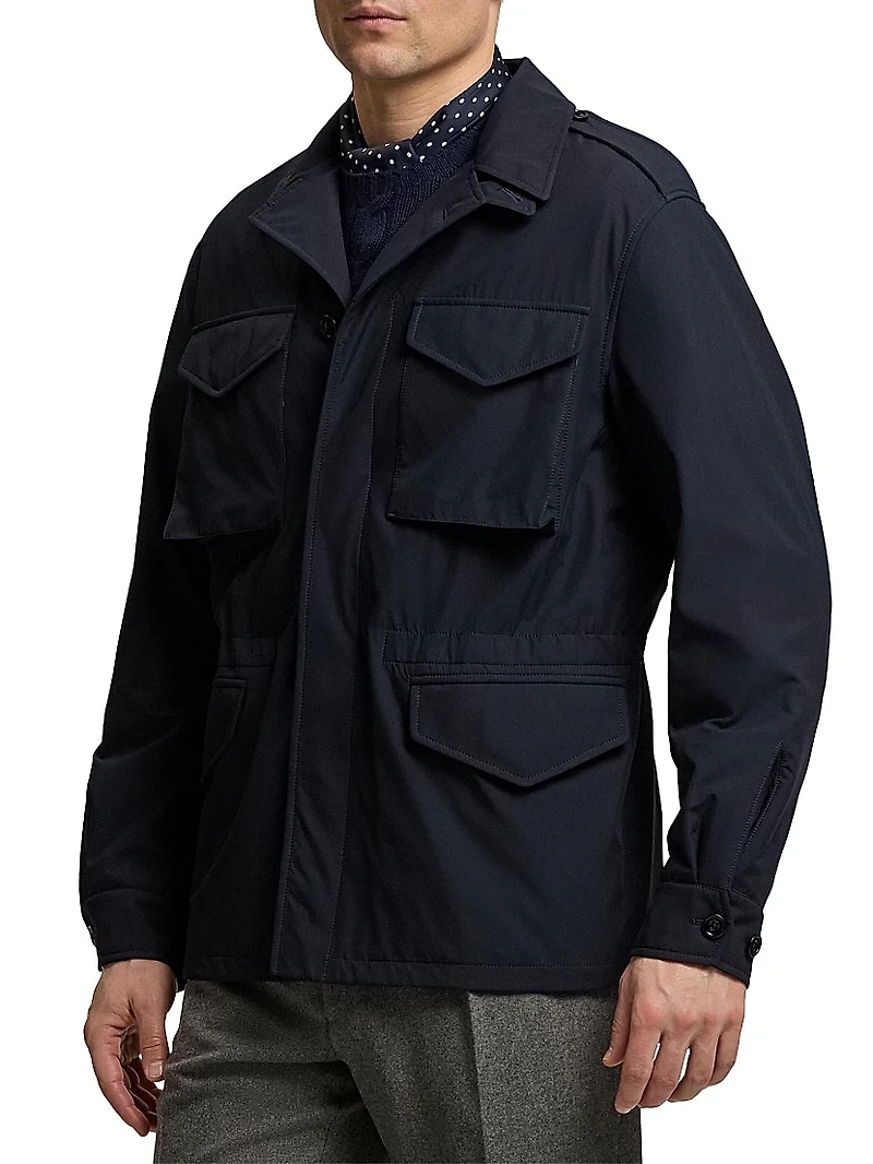 Silk Performance Shirt Jacket