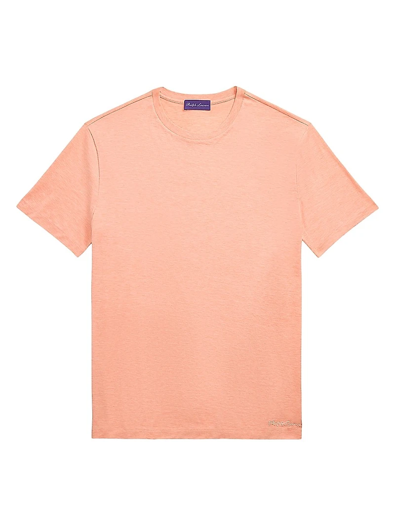 Cotton Crewneck T-Shirt