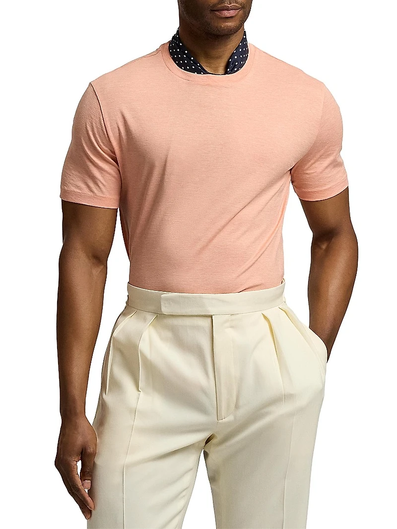 Cotton Crewneck T-Shirt