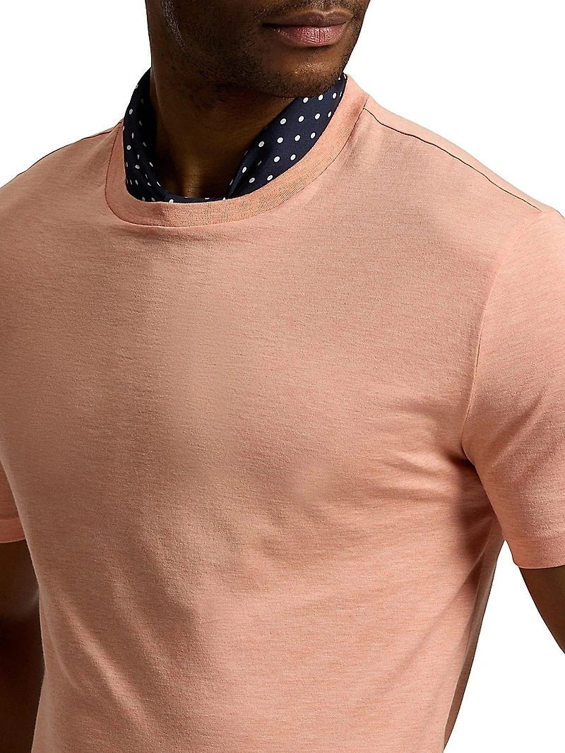 Cotton Crewneck T-Shirt
