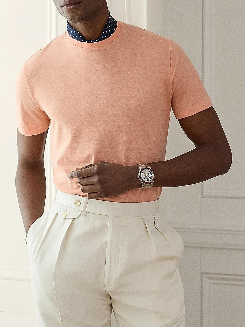 Cotton Crewneck T-Shirt