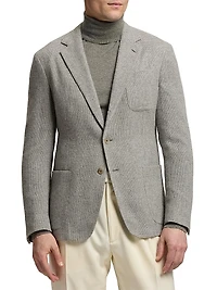 Hadley Cashmere Single-Breasted Jacket