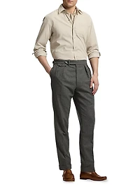 Fine-Wale Corduroy Button-Down Shirt
