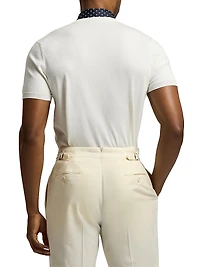 Cotton Short-Sleeve Sweater