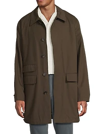 Lightweight Cotton Car Coat