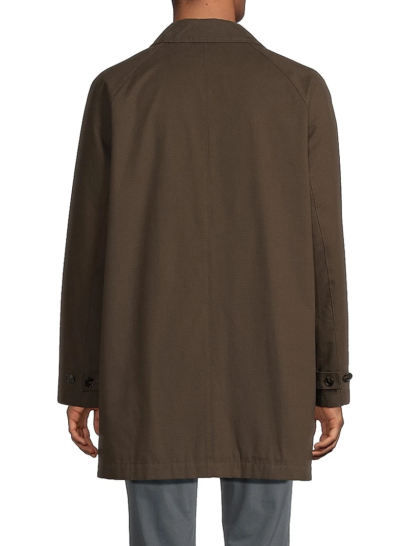 Lightweight Cotton Car Coat